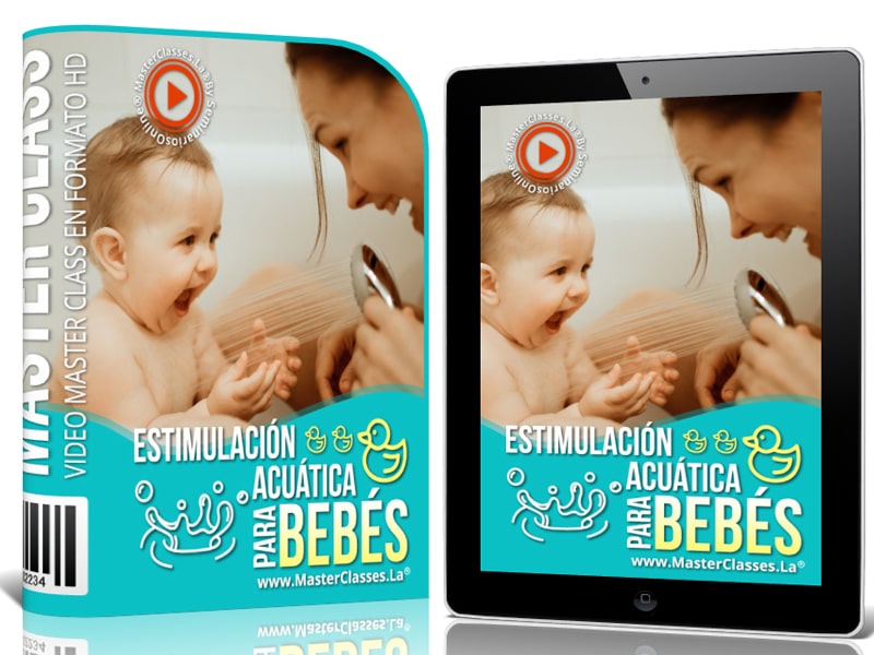 Ejercicios en el agua para bebes